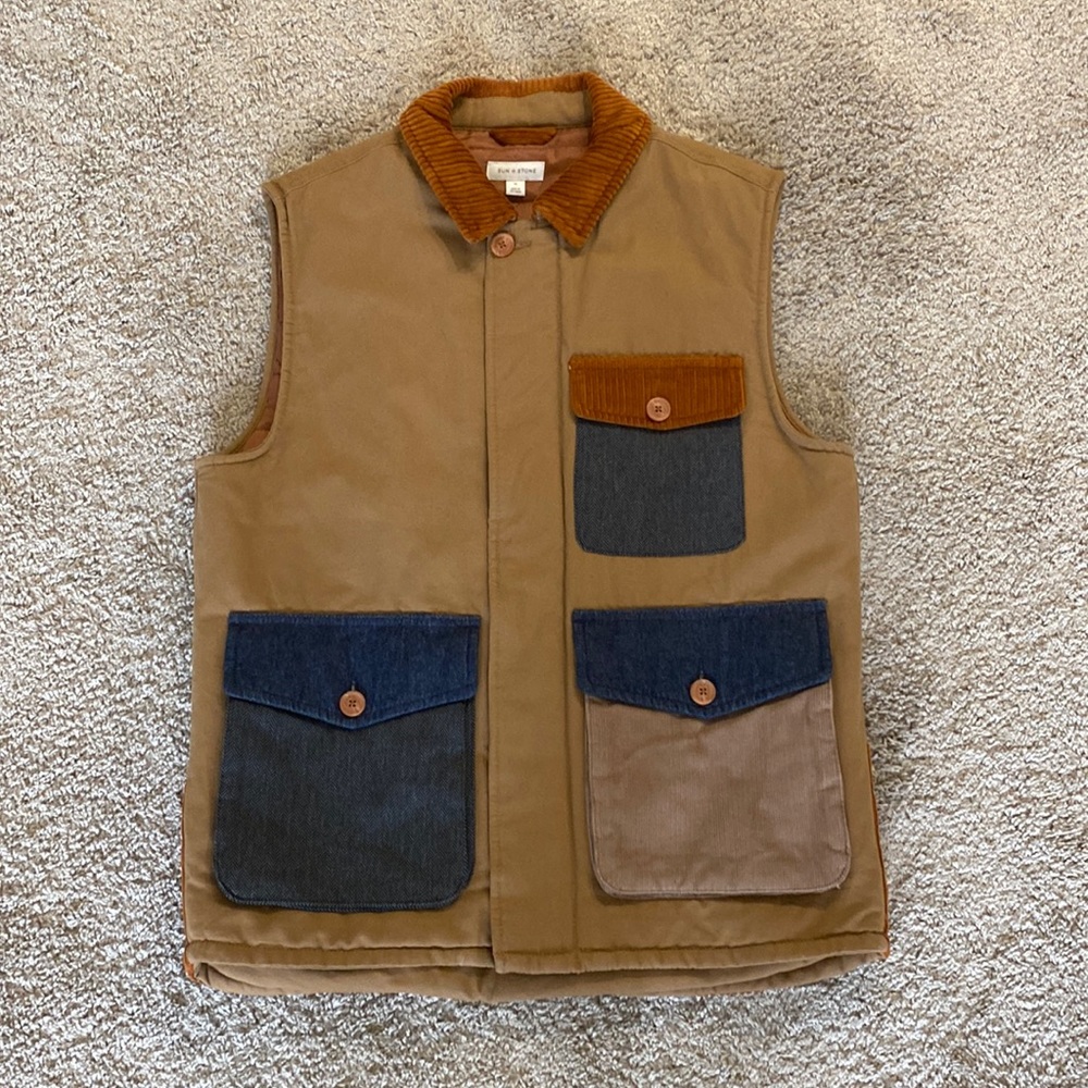 Sun & Stone Vest Size Medium